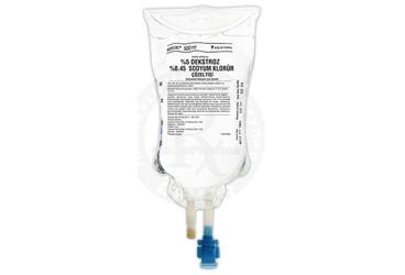 %5 DEKSTROZ %045 SODYUM KLORUR COZELTISI 500 ML (MEDIFLEKS-SETLI)