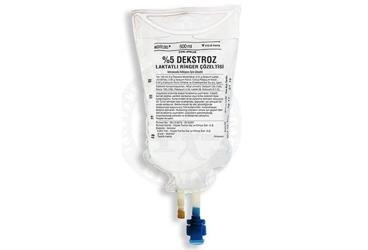 %5 DEKSTROZ LAKTATLI RINGER PVC 500 ML(SETLI)