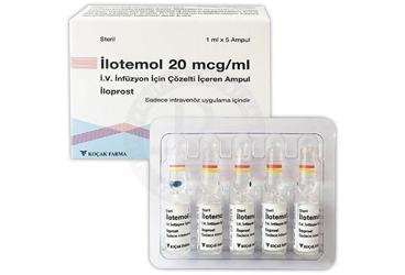 ILOTEMOL 20 MCG/ML IV INFUZYON ICIN COZELTI ICEREN AMPUL (5 AMPUL)
