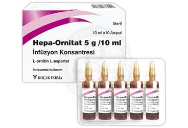 HEPA-ORNITAT 5 G/10 ML INFUZYON KONSANTRESI 10 AMPUL