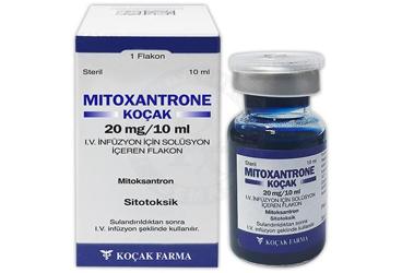 MITOXANTRONE-KOCAK 20 MG/10 ML IV INFUZYONLUK COZELTI ICEREN FLAKON