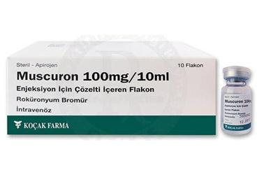 MUSCURON 100 MG/10 ML ENJEKSIYON ICIN COZELTI ICEREN FLAKON (10 FLAKON)