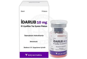IDARUB 10 MG IV LIYOFILIZE TOZ ICEREN FLAKON