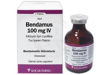 BENDAMUS 100 MG IV INFUZYON ICIN LIYOFILIZE TOZ ICEREN FLAKON