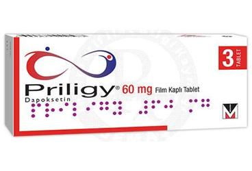 PRILIGY 60 MG 3 FILM KAPLI TABLET