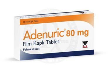 ADENURIC 80 MG 28 FILM KAPLI TABLET
