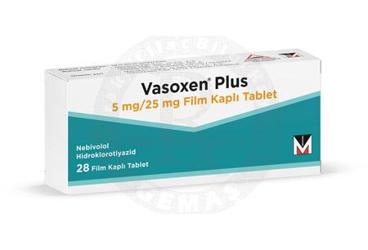 VASOXEN PLUS 5/25 MG FILM KAPLI TABLET (28 TABLET)
