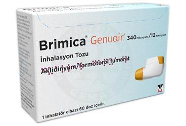 BRIMICA GENUAIR 340 MCG/12MCG INHALASYON TOZU (60 DOZ)