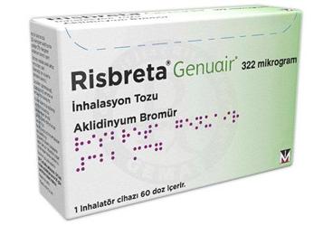 RISBRETA GENUAIR 322 MIKROGRAM INHALASYON TOZU (60 DOZ)