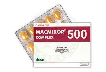 MACMIROR COMPLEX 8 ADET VAJINAL OVUL