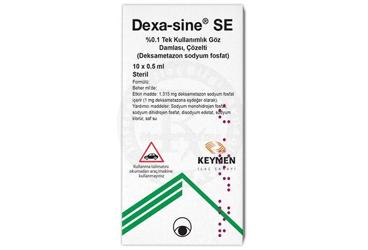 DEXA-SINE SE %0.1 TEK KULLANIMLIK GOZ DAMLASI, COZELTI (10 ADET)