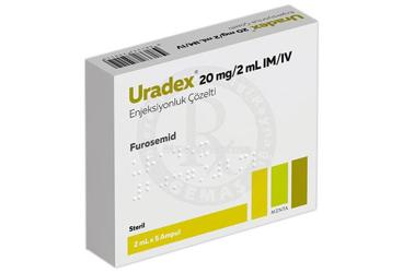 URADEX 20MG/2 ML IM/IV ENJ. COZ. ICEREN 5 AMPUL