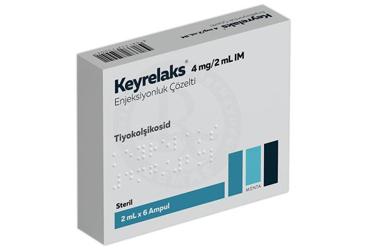 KEYRELAKS 4 MG/2 ML IM ENJ. ICIN COZ. ICEREN 6 AMPUL