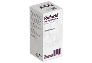 ROFACID 200 MG/100 ML IV INFUZYON ICIN COZELTI ICEREN FLAKON