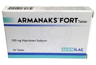 ARMANAKS 550 MG FORT 20 TABLET