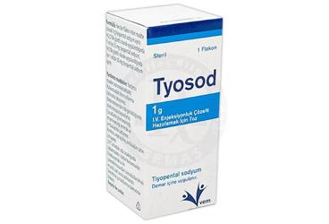 TYOSOD 1 G I.V. ENJEKSIYONLUK COZELTI HAZIRLAMAK ICIN TOZ