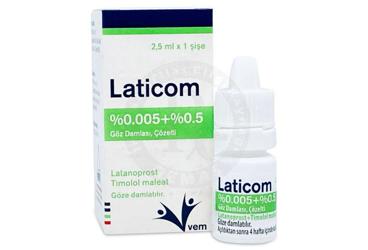 LATICOM %0.005 + %0.5 GOZ DAMLASI, COZELTI