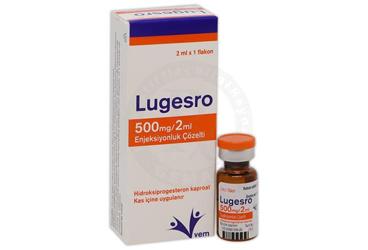 LUGESRO 500 MG/2 ML ENJEKSIYONLUK COZELTI
