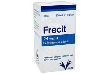 FRECIT 24 MG/ML I.V. INFUZYONLUK COZELTI