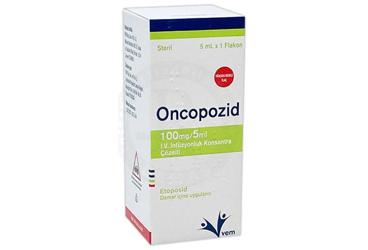 ONCOPOZID 100 MG/5 ML I.V. INFUZYONLUK KONSANTRE COZELTI