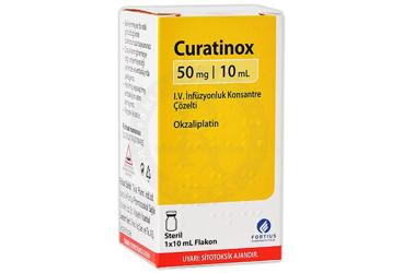 CURATINOX 50 MG/10 ML IV INFUZYON ICIN KONSANTRE COZELTI ICEREN 1 FLAKON