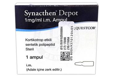 SYNACTHEN DEPOT 1 MG/ML IM ENJEKSIYONLUK SUSPANSIYON