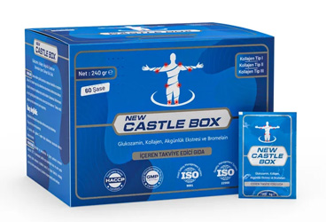 NEW CASTLE BOX TAKVIYE EDICI GIDA SASE 60 saşe