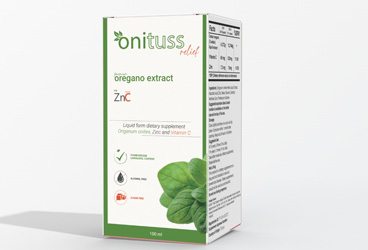 ONITUSS RELIEF KEKIK EKSTRESI, CINKO VE VITAMIN C ICEREN TAKVIYE EDICI GIDA 100 ml şişe