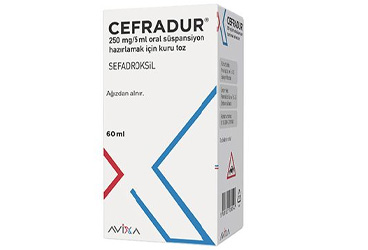 CEFRADUR 250MG/5 ML SUSPSNASIYON (60 ML)