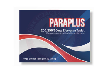 PARAPLUS 200 MG/250 MG/50 MG EFERVESAN TABLET (20 TABLET)