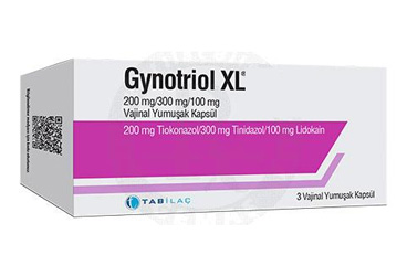 GYNOTRIOL XL 200 MG/300 MG/100 MG VAJINAL YUMUŞAK KAPSUL