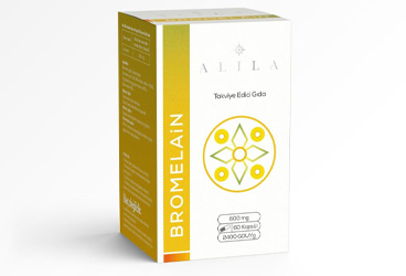 ALILA BROMELAIN TAKVIYE EDICI GIDA KAPSUL 600 mg 60 kapsül