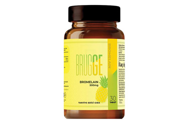 BRUGGE BROMELAIN TAKVIYE EDICI GIDA 30 tablet