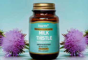 DEARVIT MILK THISTLE DEVEDIKENI EKSTRESI ICEREN TAKVIYE EDICI GIDA 30 kapsül