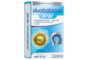 DUOBALANCE ORAL TAKVIYE EDICI GIDA PROBIYOTIK PASTIL 10 pastil