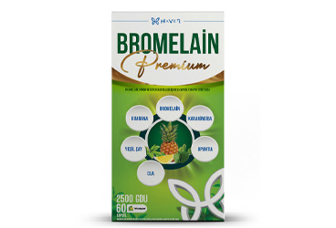 HAVER BROMELAIN PREMIUM TAKVIYE EDICI GIDA 60 kapsül