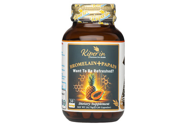 KIPERIN BROMELAIN + PAPAIN ICEREN TAKVIYE EDICI GIDA KAPSUL 30 kapsül