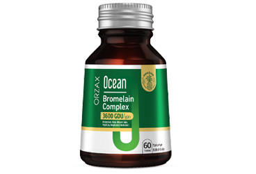OCEAN BROMELAIN COMPLEX TAKVIYE EDICI GIDA 60 tablet