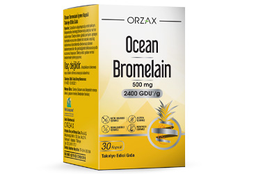 OCEAN BROMELAIN TAKVIYE EDICI GIDA KAPSUL 500 mg 60 kapsül