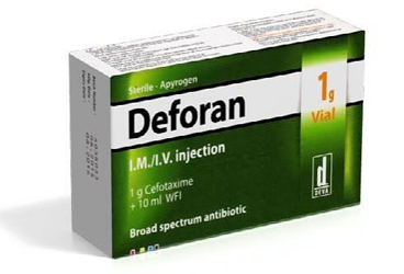 DEFORAN 1 G IM/IV ENJEKSIYONLUK / INFUZYONLUK COZELTI ICIN TOZ ICEREN FLAKON 1 FLAKON