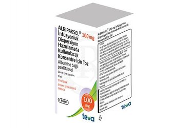 ALBIPAKSEL 100 MG INFUZYONLUK DISPERISYON HAZIRLAMADA KULLANILACAK KONSANTRE ICIN TOZ (1 ADET)