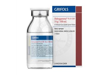 FLEBOGAMMA% 10 DIF 10 G/100 ML IV INFUZYONLUK COZELTI (1 FLAKON)