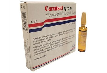 CARNISEL 1G/5 ML IV ENJEKSIYONLUK/INFUZYONLUK COZELTI (5 AMPUL)