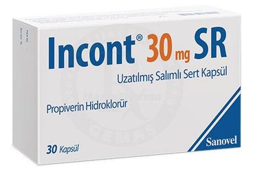 INCONT 30 MG SR UZATILMIŞ SALIMLI SERT KAPSUL-