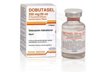 DOBUTASEL 250MG/20ML IV KONSANTRE INFUZYON COZELTISI1 FLAKON