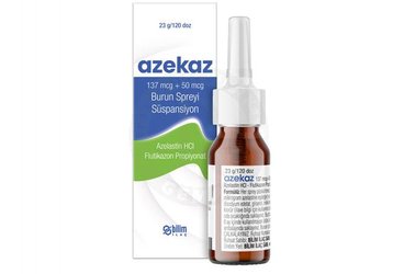 AZEKAZ 137 MCG + 50 MCG BURUN SPREYI, SUSPANSIYON 23 GRAM (120 DOZ)