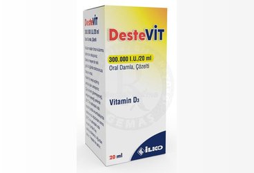 D-RIKETS 300.000 IU/20 ML ORAL DAMLA, COZELTI (20 ML) 