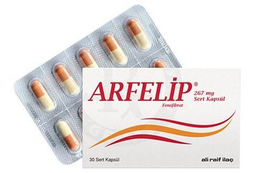 ARFELIP 267 MG SERT KAPSUL (30 ADET)