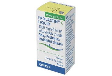 PROLASTIN-C LIQUID 1000 MG/ 20 ML IV INFUZYONLUK COZELTI (1 FLAKON)