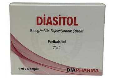 DIASITOL 5 MCG/ML IV ENJEKSIYONLUK COZELTI ICEREN AMPUL (5 AMPUL)